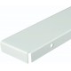 70x25mm Shelf Stiffener 1m Steel White