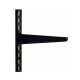170mm Black Twin Slot Shelving Bracket
