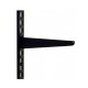 170mm Black Twin Slot Shelving Bracket