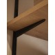 Twin Slot Upright for Brackets 430mm Steel Black