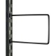 150mm Black Twin Slot Flexible Bookends Steel 2 Piece