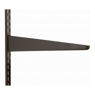 Twin Slot Bracket for Upright 220x50mm Steel Brown Single