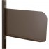 Brown Shelf End 250mm x 150mm - Twin Slot Shelving Pair