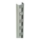 1000mm Silver Twin Slot Upright for Brackets Steel