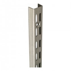 1980mm Stainless Steel Twin Slot Upright for Brackets Steel