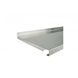 Metal Shelf 1000mm x 270mm Stainless Steel