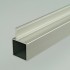 2m ProFrame Square Tube Single Fin One Face 2m Aluminium