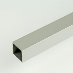 25mm ProFrame Square Tube 3m Aluminium