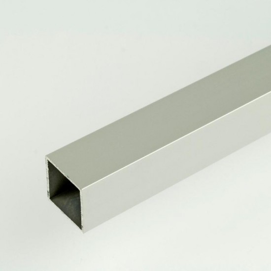 25mm ProFrame Square Tube 3m Aluminium
