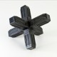 Black ProFrame Joint 6 Way for 25mm Square Tube