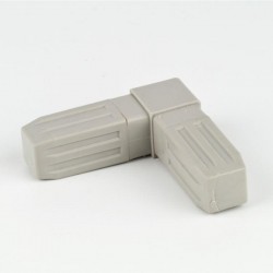 Grey ProFrame Joint 2 Way for 25mm Square Tube