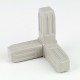 Grey ProFrame Joint 3 Way for 25mm Square Tube