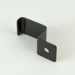 Black ProFrame Shelf Clips for 25mm Square Tube Metal 12 Piece