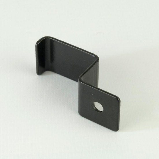 Black ProFrame Shelf Clips for 25mm Square Tube Metal 12 Piece