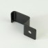 Black ProFrame Shelf Clips for 25mm Square Tube Metal 12 Piece