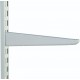 370mm White Medium Duty Twin Slot Shelving Bracket