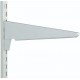 470mm White Heavy Duty Twin Slot Shelving Bracket