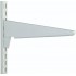 470mm White Heavy Duty Twin Slot Shelving Bracket
